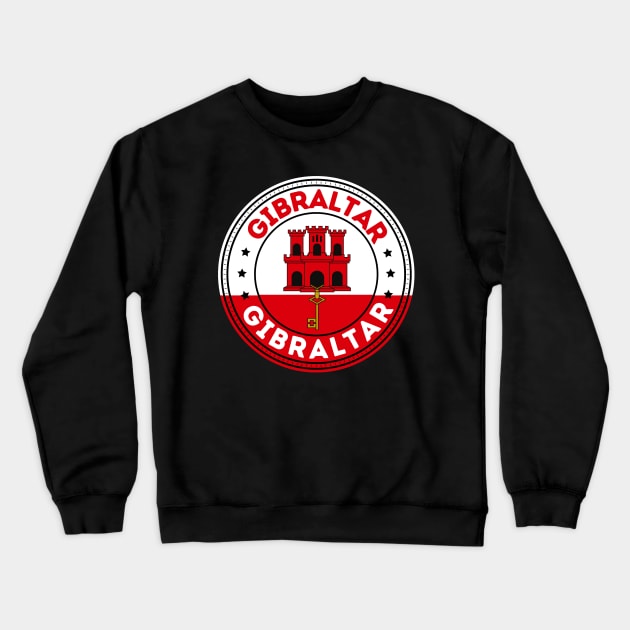 Gibraltar Crewneck Sweatshirt by footballomatic